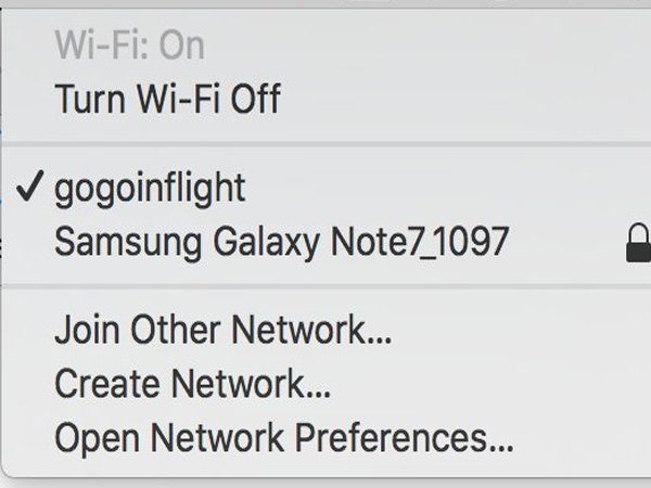 Image 1 : Mauvaise blague : un Wifi Galaxy Note 7 dans l'avion ? Vol annulé