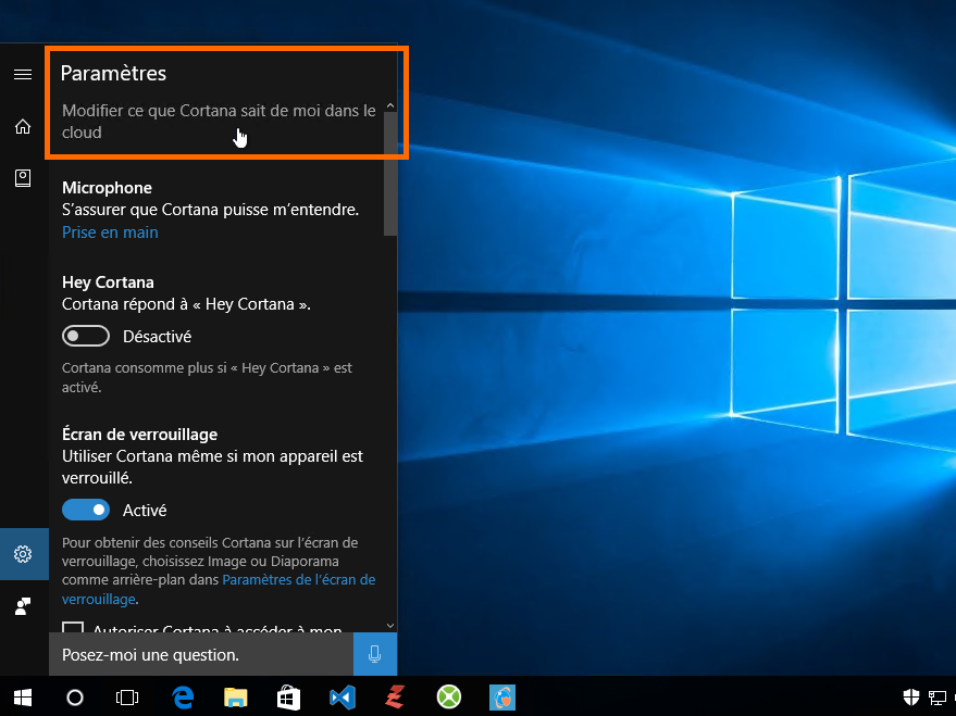 Image à la une de Windows 10 : les réglages pour mieux protéger votre vie privée