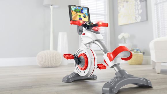 Image à la une de Fisher Price lance un vélo d'appartement connecté pour les enfants