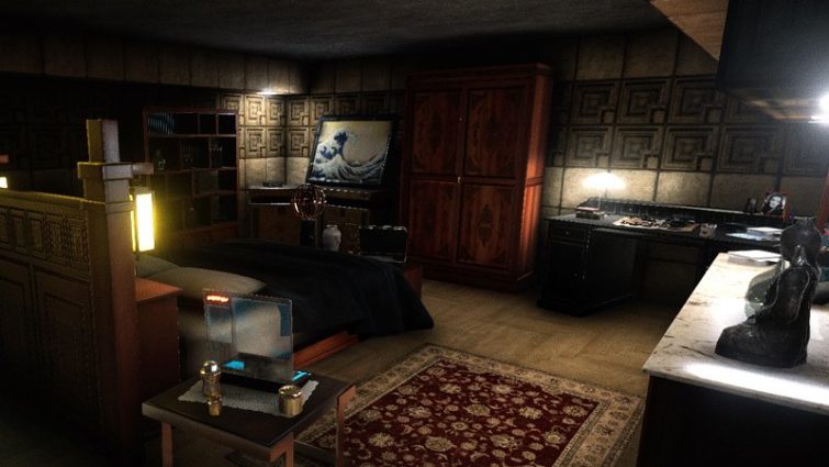 Image 1 : Il recrée l'appartement de Blade Runner pour la VR