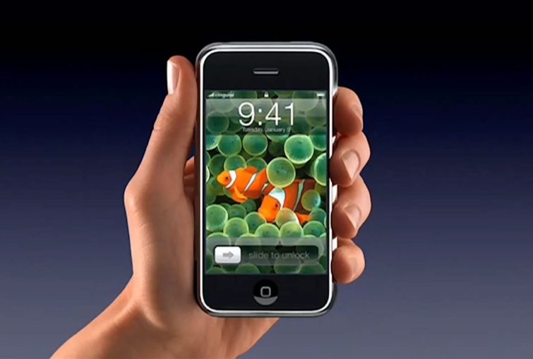 Image 1 : Il y a dix ans, Apple présentait le premier iPhone