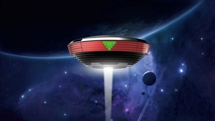 Image 1 : [CES] MOLA-UFO, le drone qui tient dans le creux de la main