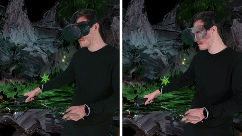 Image 1 : La nouvelle techno de Google fait disparaitre les casques VR