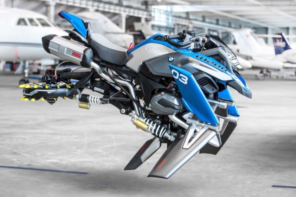 Image 1 : La moto du futur par BMW est inspirée des LEGO Technic