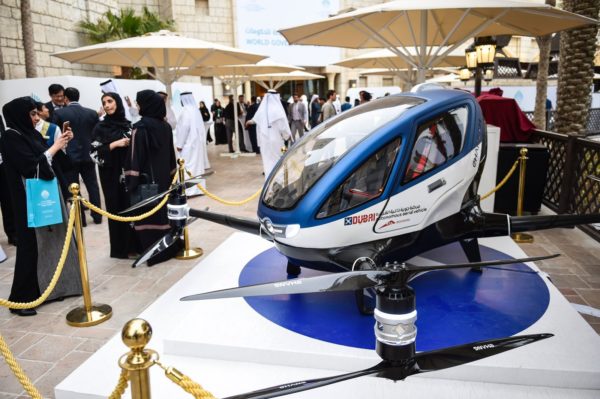 Image 1 : Des drones avec des passagers cet été à Dubaï