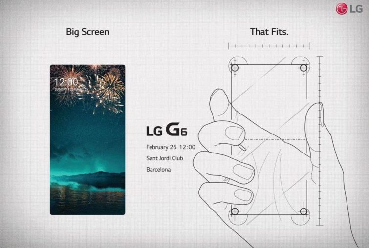 Image 1 : Smartphone : le LG G6 présenté le 26 février mais disponible en avril ?