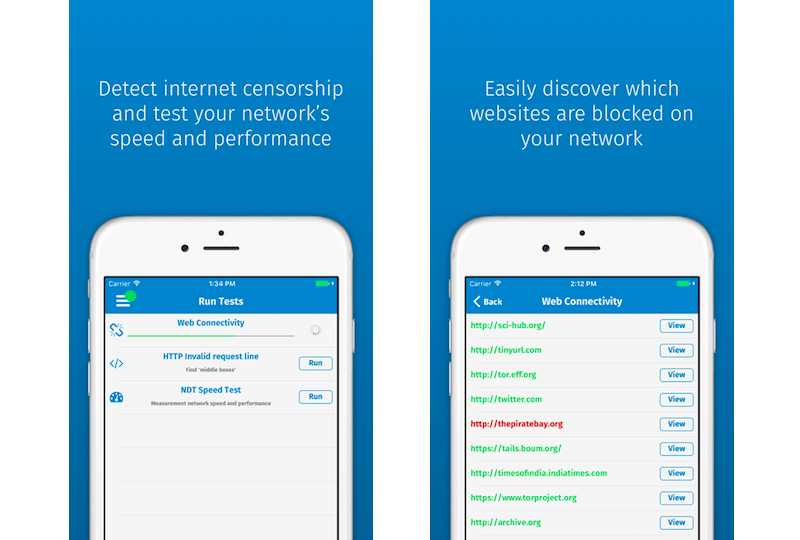 Image à la une de Une application Tor pour savoir si votre connexion est surveillée ou censurée