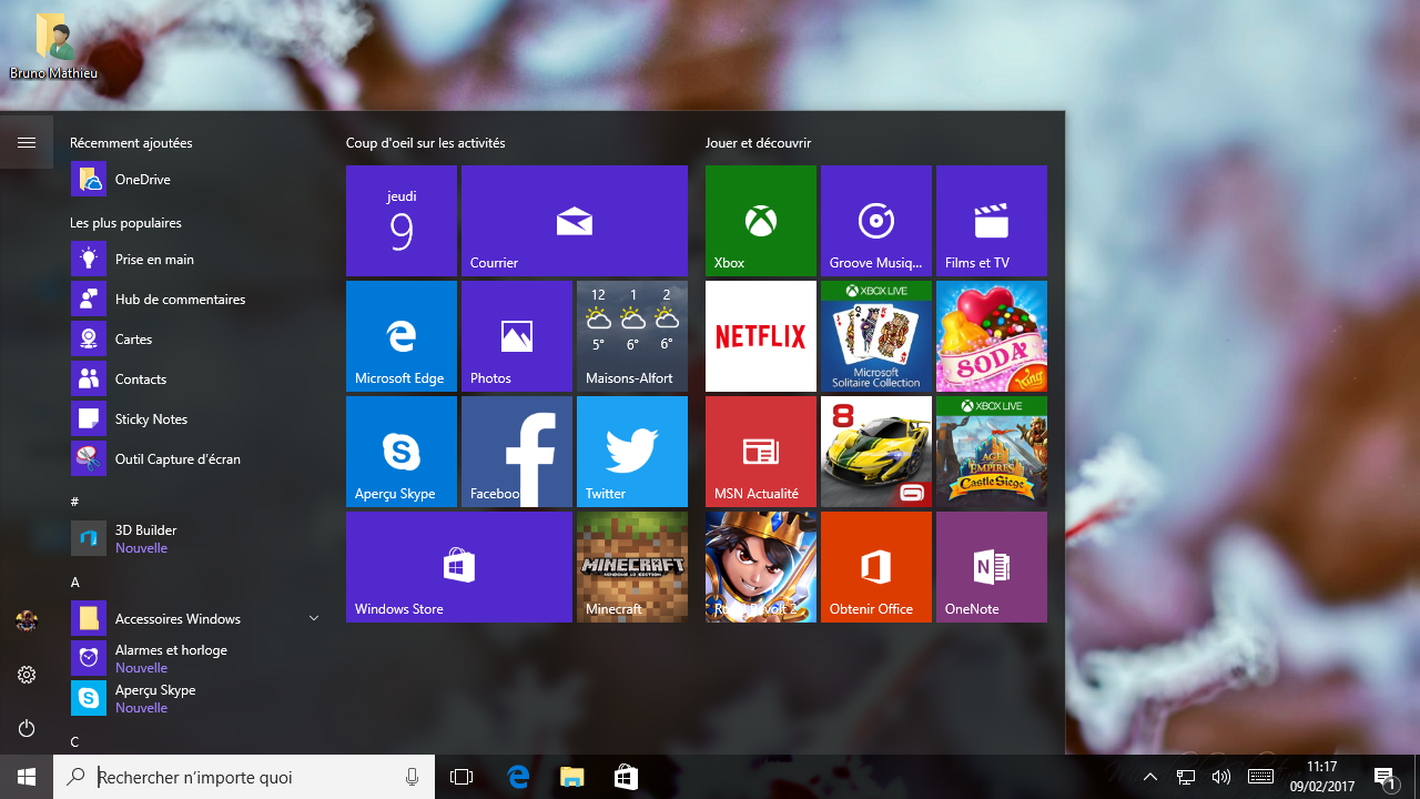 Image à la une de Windows 10 : la nouvelle build hérite d'un mode Overlay