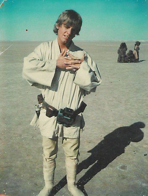 Image 2 : Mark Hamill nous montre la toute première photo de Luke Skywalker