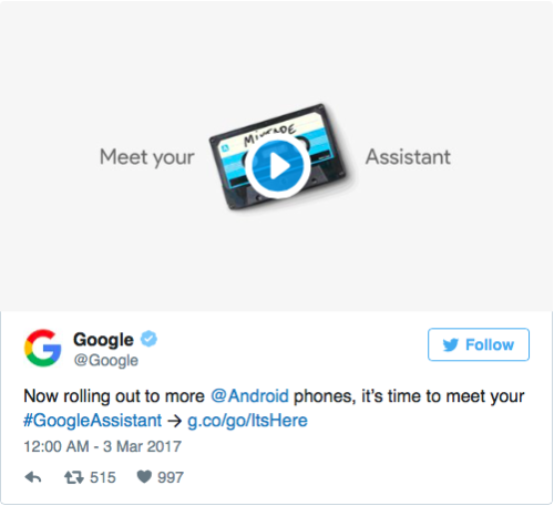 Image 1 : Google Assistant commence son déploiement sur les appareils Android