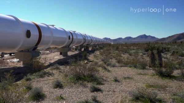 Image 6 : Hyperloop One installe sa piste de test dans le désert du Nevada