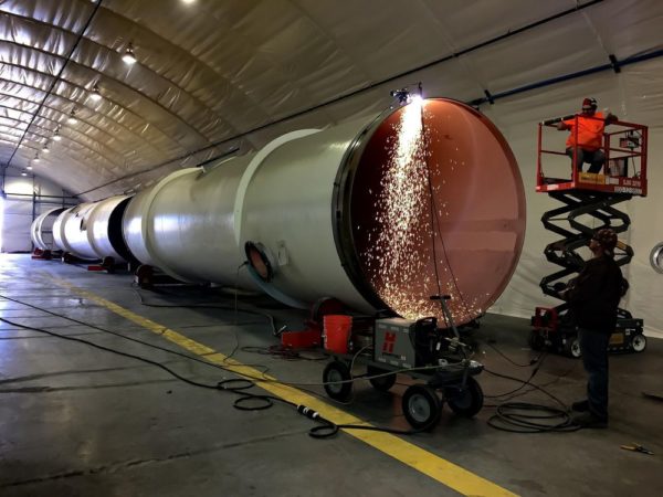 Image 2 : Hyperloop One installe sa piste de test dans le désert du Nevada