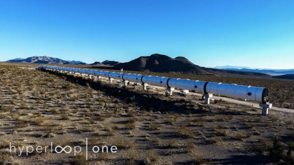Image 5 : Hyperloop One installe sa piste de test dans le désert du Nevada