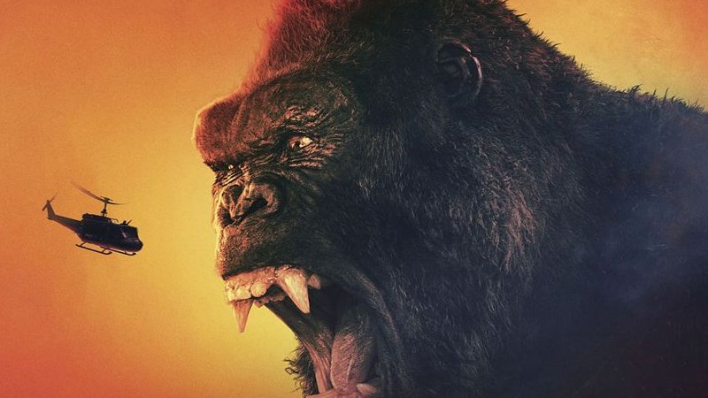 Kong compte défendre son île contre le Kaiju - Crédit : Warner Bros/Legendary Pictures/Tōhō