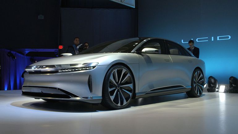 Lucid, la concurrente de Tesla coûte le prix d'une Tesla Model S