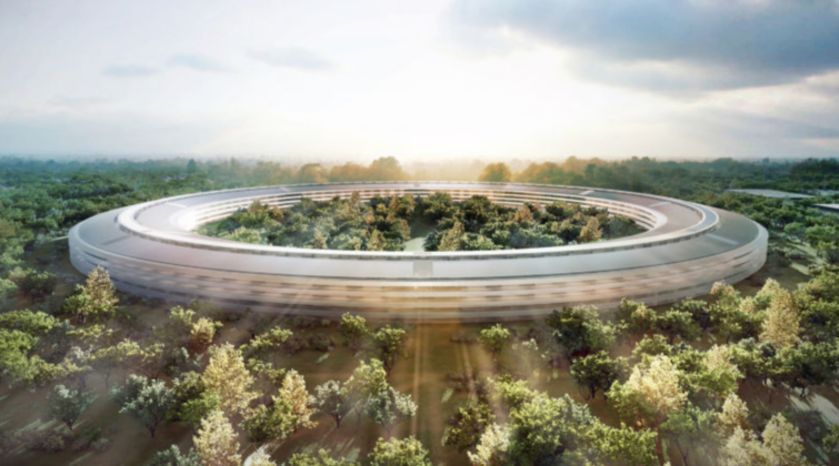Image 1 : Les défenseurs de l’environnement fustigent le nouveau QG d'Apple