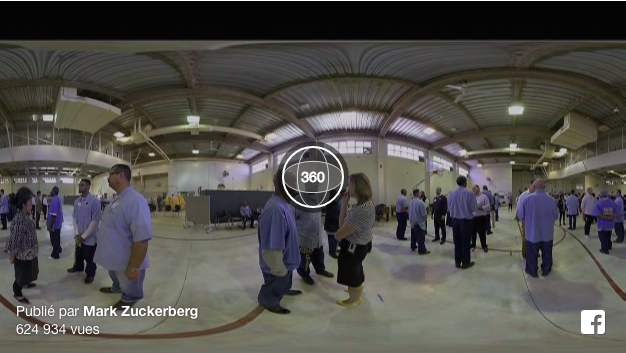 Image 2 : Mark Zuckerberg réalise un film VR avec des détenus de prison