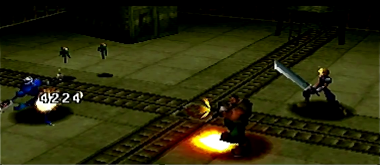 Image 1 : Final Fantasy VII : il monte au niveau 99 avant le premier boss