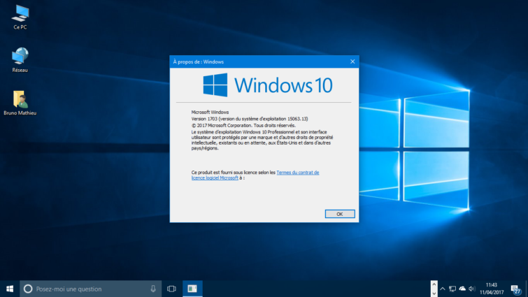 Image 5 : Windows 10 Creators Update : voici comment télécharger la mise à jour