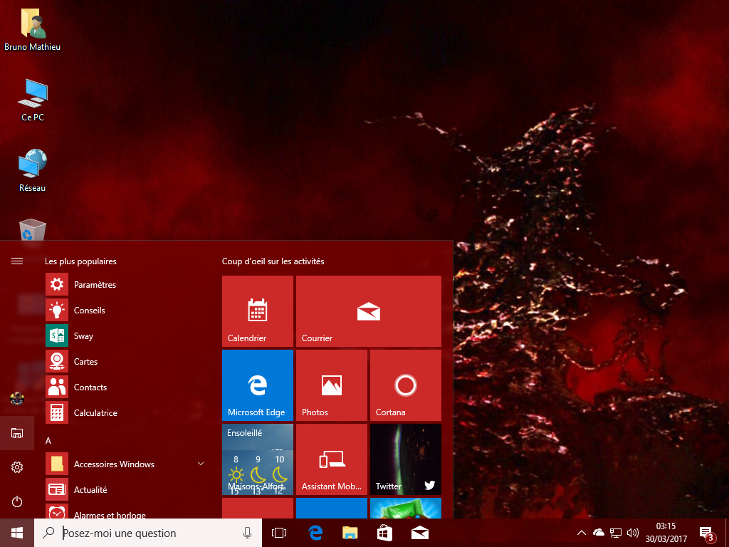 Image à la une de Windows 10 : les 15 nouveautés de la Creators Update