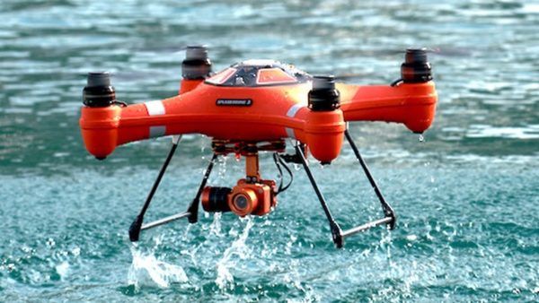 Image 1 : Le Splash Drone 3 a un nouveau terrain de jeu : la mer