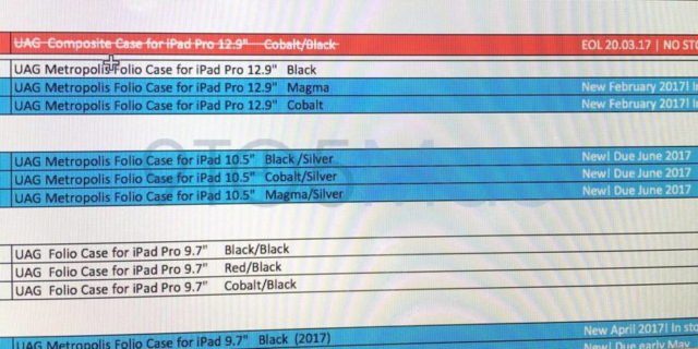 Image 1 : iPad Pro : un modèle de 10,5” sortirait en juin