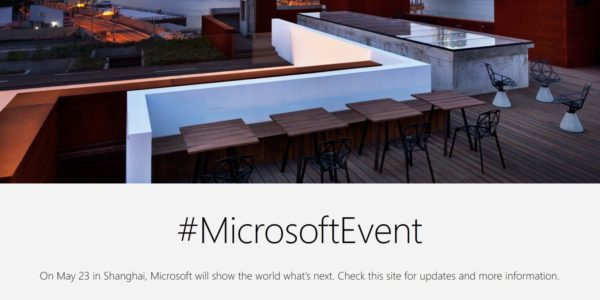 Image 1 : Microsoft: encore une Surface le 23 mai