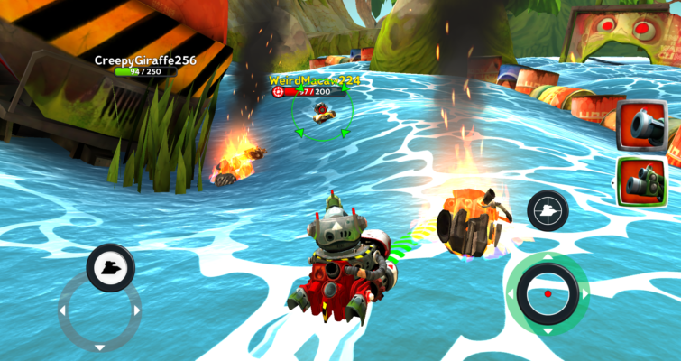 Image 1 : Battle Bay : le MOBA des créateurs d'Angry Birds
