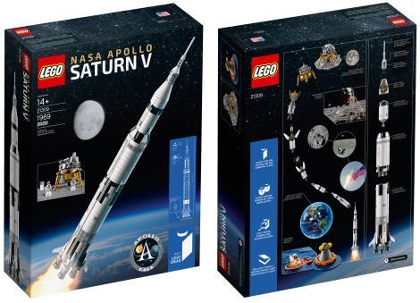 Image 3 : NASA + LEGO = le set géant d'Apollo Saturn V