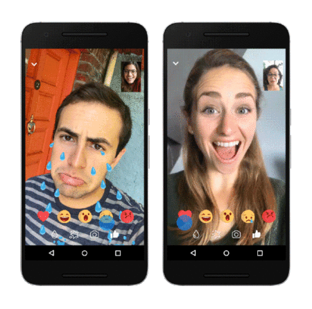 Facebook Messenger ajoute les filtres et les réactions animées aux appels vidéo