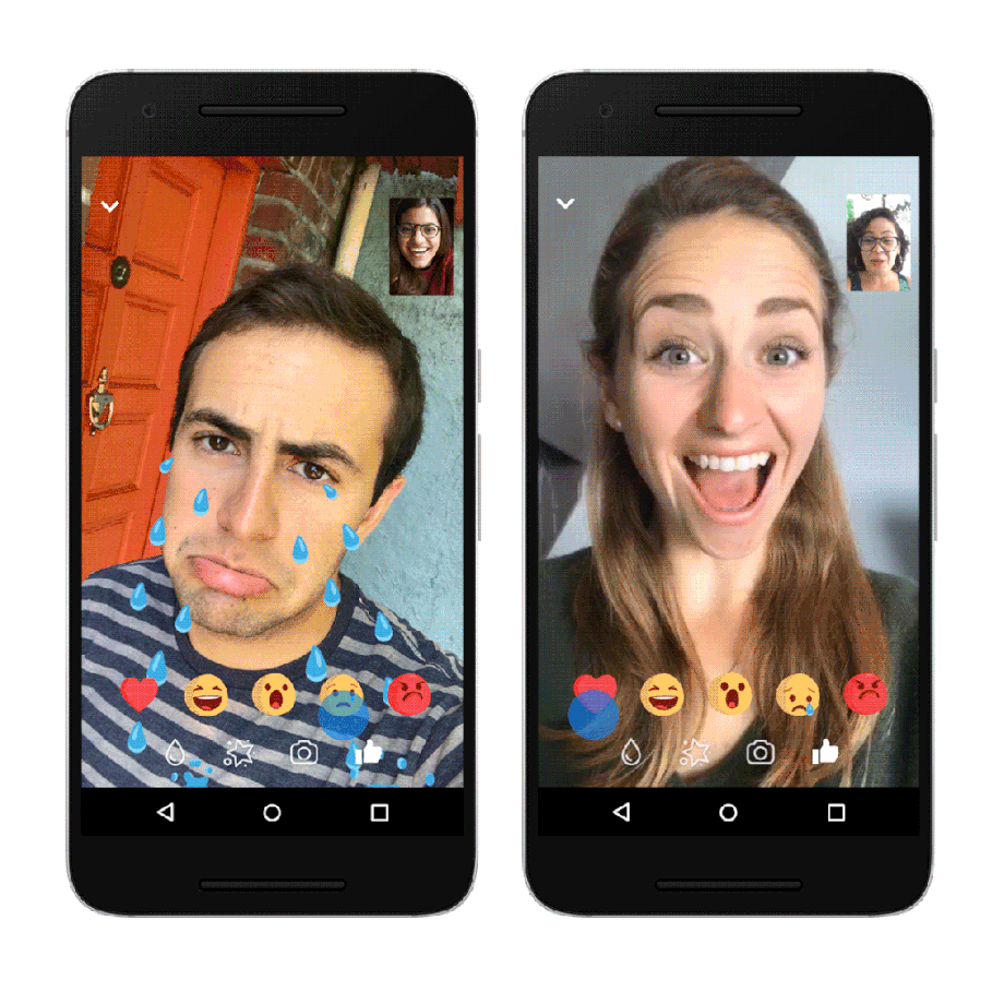 Facebook Messenger Ajoute Les Filtres Et Les Reactions Animees Aux Appels Video