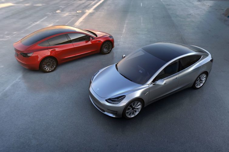 Image 1 : La production de la Tesla Model 3 est en bonne voie