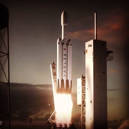 Image 1 : SpaceX repousse le lancement de Falcon Heavy à novembre