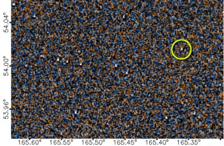 Image 1 : Un astronome amateur découvre une étoile naine brune