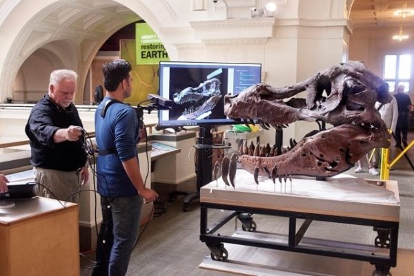 Image 1 : Kinect peut aussi servir à scanner des os de dinosaures