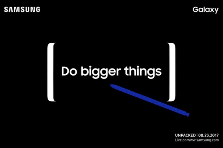 Image 1 : Samsung présentera le Galaxy Note 8 le 23 août