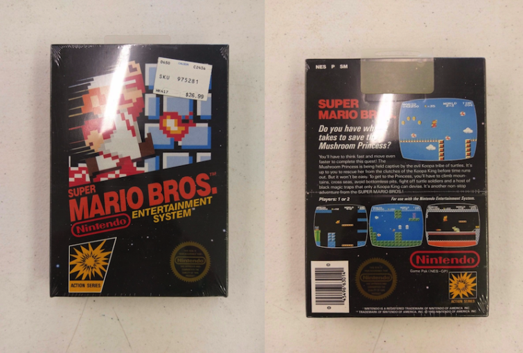 Image 1 : Votre Super Mario Bros vaut peut-être 25 000 € !