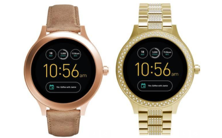 Image 1 : Fossil lance deux nouvelles montres connectées sous Android Wear 2.0