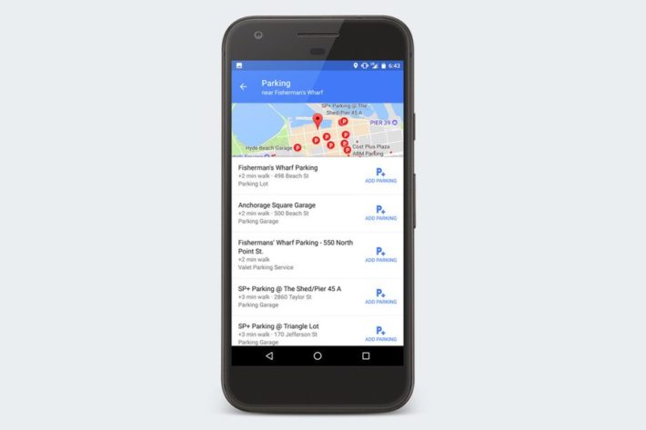 Image 1 : Google Maps va vous aider à vous garer