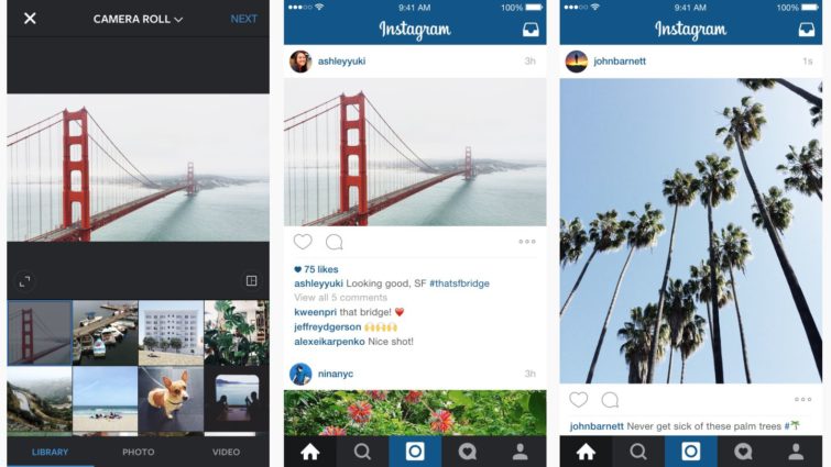 Image 2 : Instagram : la publication multiple de photos propose le format portrait et paysage