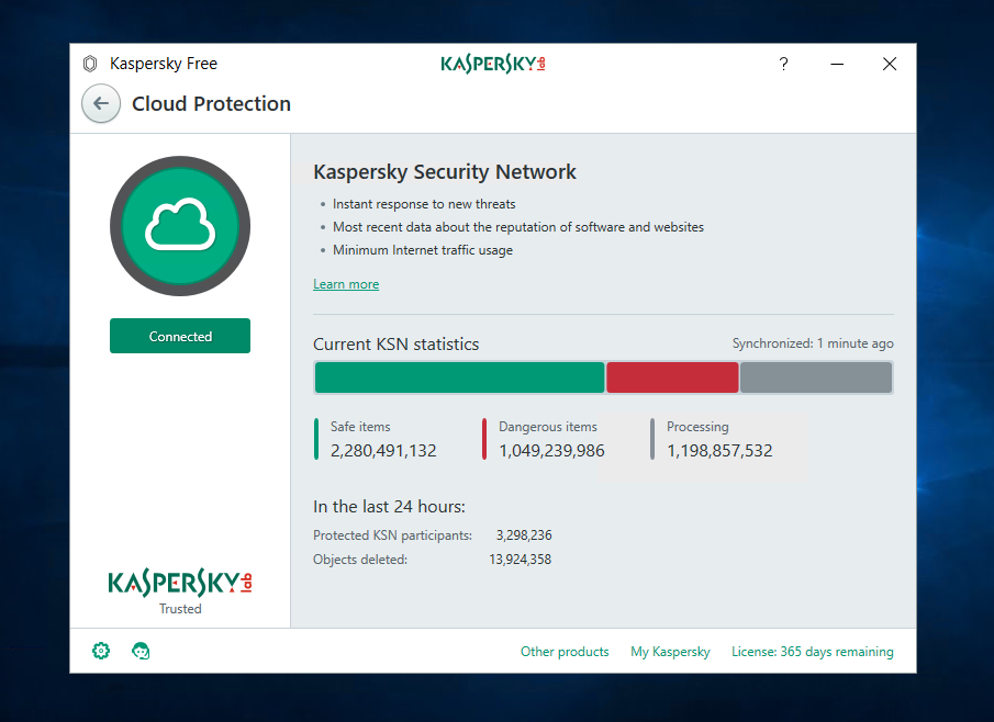 Image 4 : Kaspersky Free : comment bien configurer l'antivirus gratuit