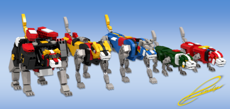 Image 2 : Lego annonce un futur kit en hommage à Voltron