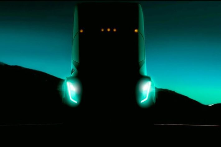 Image 1 : Premières infos sur le camion autonome de Tesla