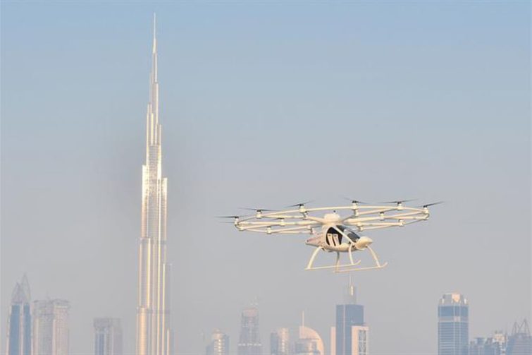 Image 2 : Dubai a réussi son premier test de taxi volant