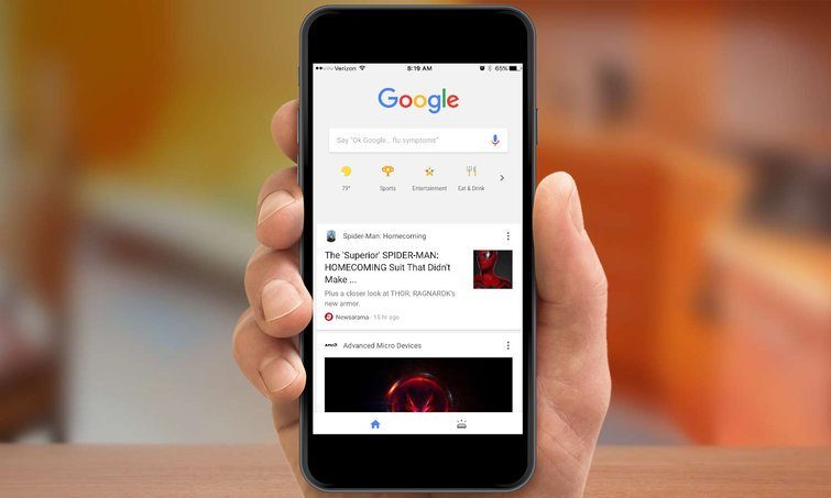 Image 1 : Google Feed remplace Google Now sur tous les appareils Android