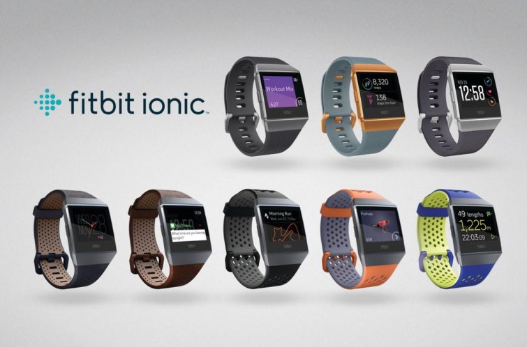 Image 1 : Ionic, la montre connectée de Fitbit sort le 1er octobre