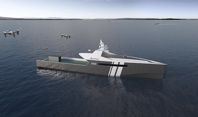 Image 1 : Rolls Royce va lancer son bateau autonome l'année prochaine