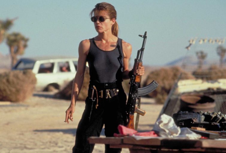 Image 1 : Terminator 6 : Linda Hamilton (Sarah Connor), Schwarzy et Cameron à nouveau réunis !