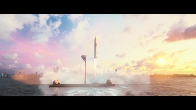 Image 1 : Oubliez l'avion, Elon Musk veut vous faire voyager en fusée !
