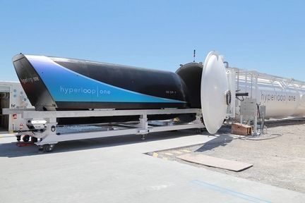 Image 1 : Hyperloop One devient Virgin Hyperloop One après l’investissement de Richard Branson